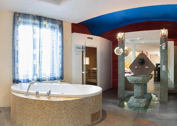 Отель Penthouse Mit Whirlpool, Sauna, Dachterrasse Und Schwedenofen, Air-condition